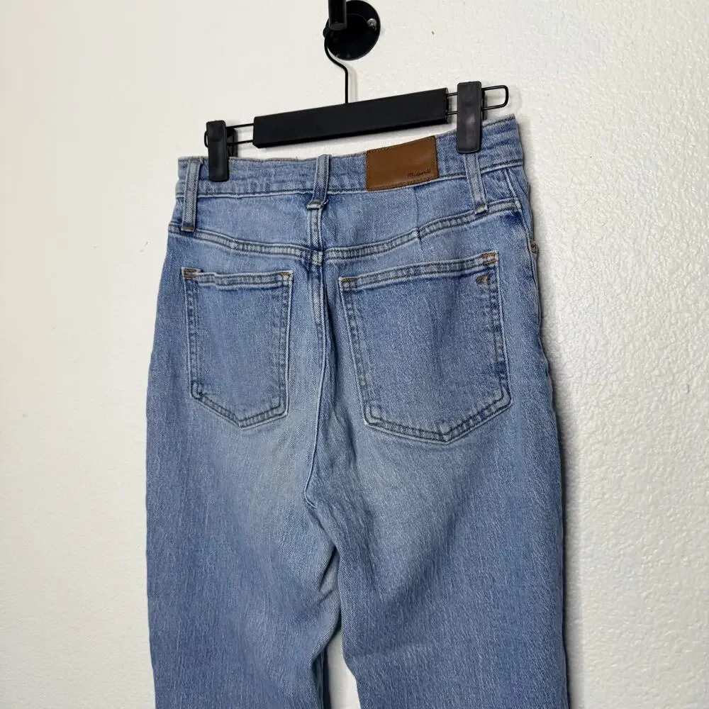 Madewell Womens Jeans Size 27 The Perfect Vintage Jean Light Wash Denim - Picture 9 of 14